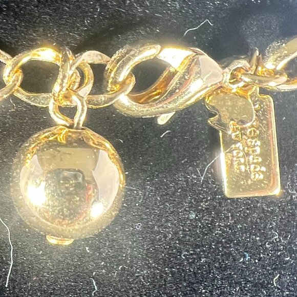 Kate Spade Rosy Posies floral pink chain link statement necklace - Picture 5 of 6